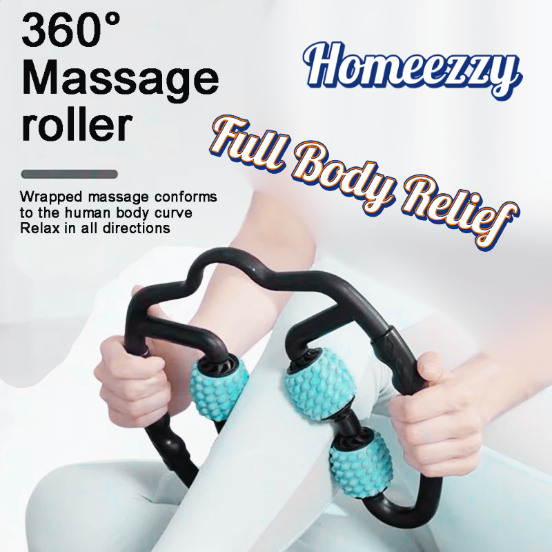 U-Shape 360° Massage Roller – Full Body Relief