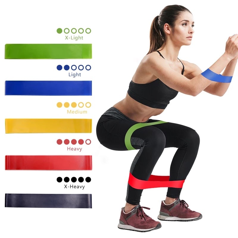 Fitness Resistance Bands – Elastic Fitness Set