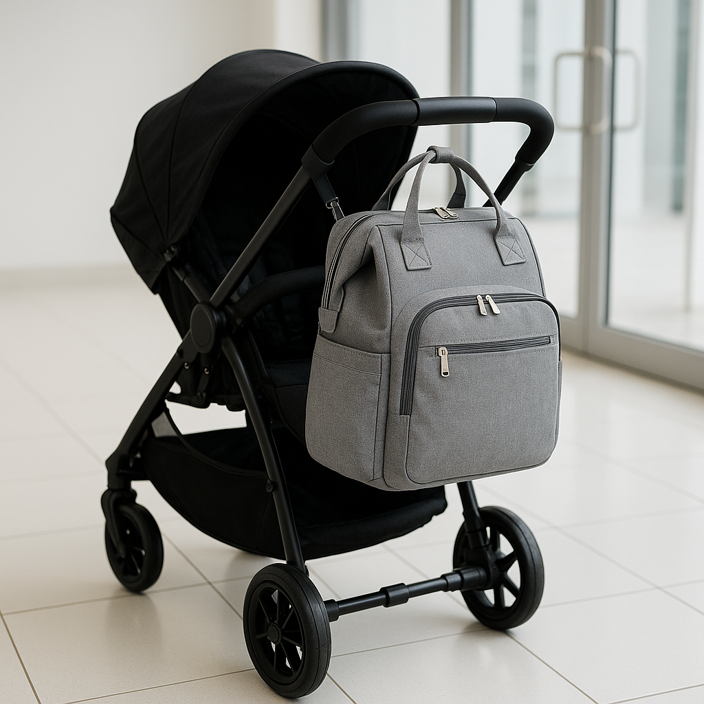 Baby Diaper Bag with USB & Sleeping Crib