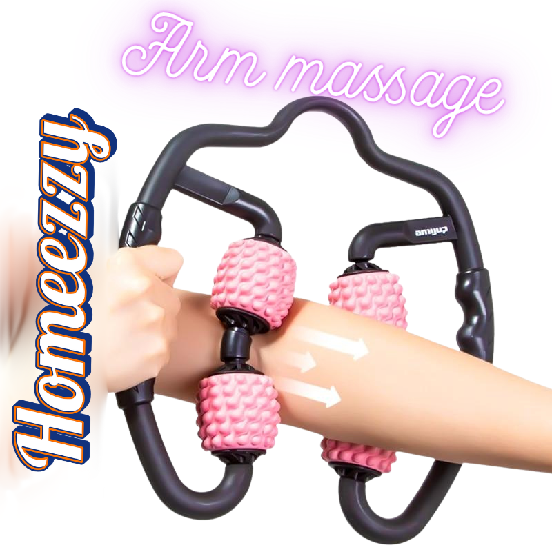 U-Shape 360° Massage Roller – Full Body Relief